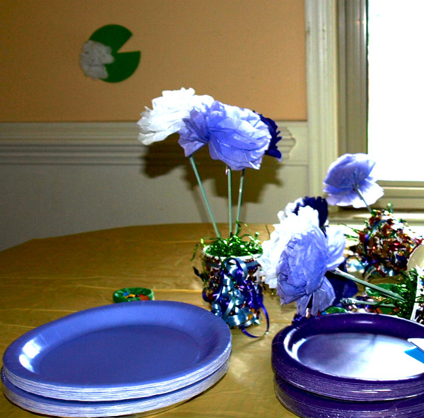 Tinkerbell table decorations