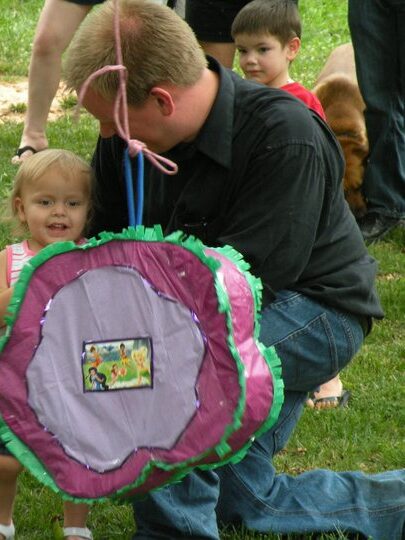 tinkerbell flower pinata