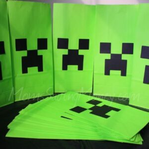 Minecraft Favor Bag