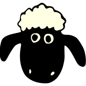 Shaun The Sheep SVG